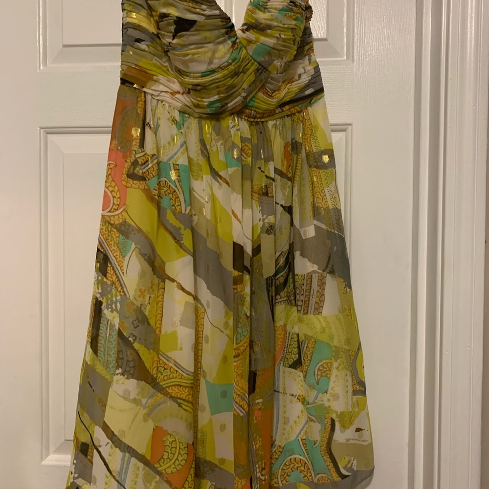 Strapless Calvin Klein Dress